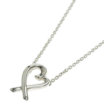 TIFFANY Loving Heart Mini Necklace Silver Ladies &Co.
