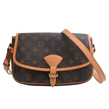 LOUIS VUITTON Monogram Sologne Shoulder Bag M42250 Brown Women's