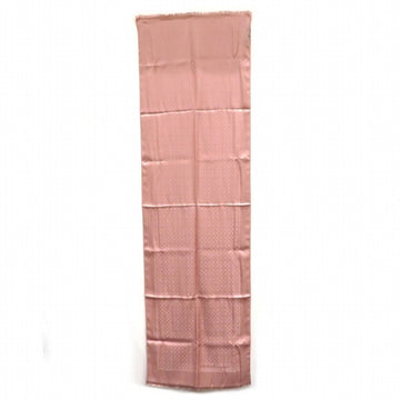 SALVATORE FERRAGAMO Ferragamo Gancini Stole Pink Brand Accessory Scarf Women's