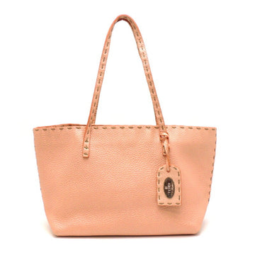 Fendi Selleria Women's Tote Bag 8BH099 Leather Pink