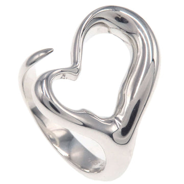 TIFFANY Open Heart Ring Silver Women's &Co.