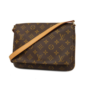 LOUIS VUITTON Shoulder Bag Monogram Musette Tango Short Strap M51257 Brown Ladies