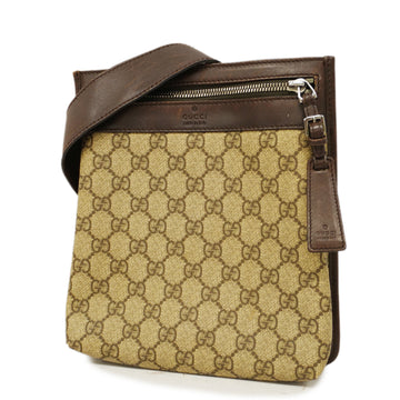 GUCCIAuth  Shoulder Bag 92562 Women's GG Supreme Shoulder Bag Beige,Brown