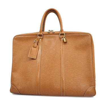 LOUIS VUITTONAuth  Epi Porto Document Voyage Unisex Briefcase Cannelle