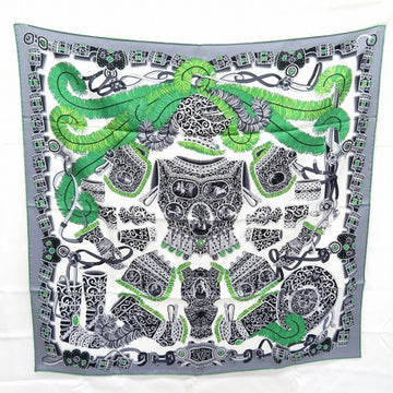 HERMES Carre 90 Tactician Mars Brand Accessory Scarf Women's Item