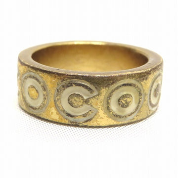 CHANEL COCO gold 01A brand accessory ring ladies