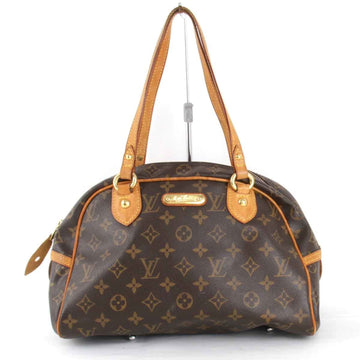 LOUIS VUITTON Montorgueil PM M95565 Shoulder Bag Monogram Canvas Women's