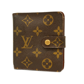 LOUIS VUITTONAuth  Monogram Compact Zip M61667