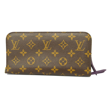 LOUIS VUITTON Long Wallet Monogram Portefeuille Unsolit M66568 Violette Women's