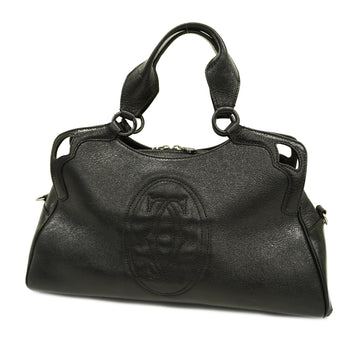 CARTIERAuth  Marcello Handbag Women's Leather Handbag Black