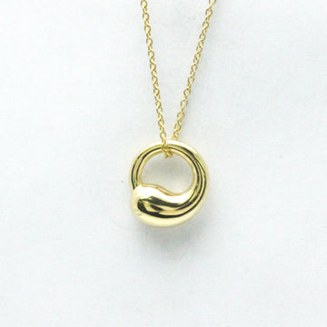 TIFFANY Eternal Circle Yellow Gold [18K] No Stone Men,Women Fashion Pendant Necklace [Gold]