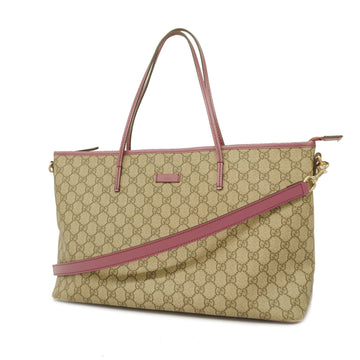 GUCCIAuth  2WAY Bag 353437 Women's GG Supreme Shoulder Bag,Tote Bag Beige,Pink