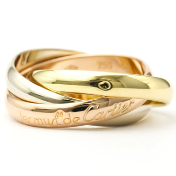 CARTIER Trinity Pink Gold [18K],White Gold [18K],Yellow Gold [18K] Band Ring