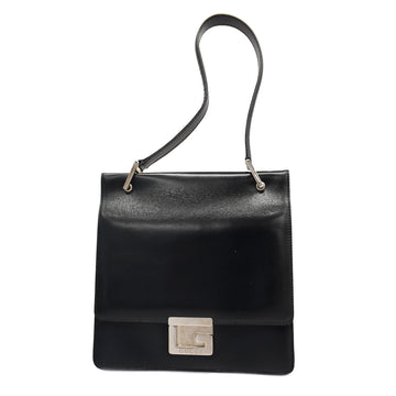 GUCCIAuth  007 406 0265 Women's Leather Shoulder Bag Black