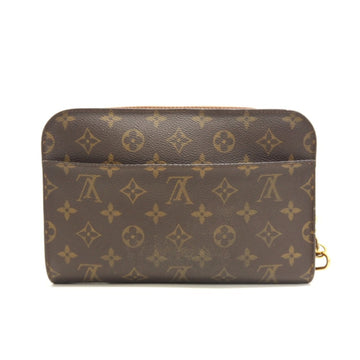 LOUIS VUITTON M51790 Orsay Clutch Bag Monogram Second Brown Men's