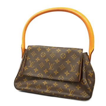 LOUIS VUITTONAuth  Monogram Mini Looping M51147 Women's Shoulder Bag