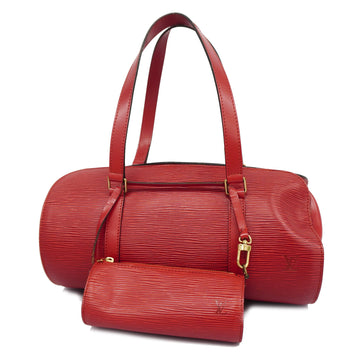 LOUIS VUITTONAuth  Epi Sufro M52227 Women's Handbag Castilian Red