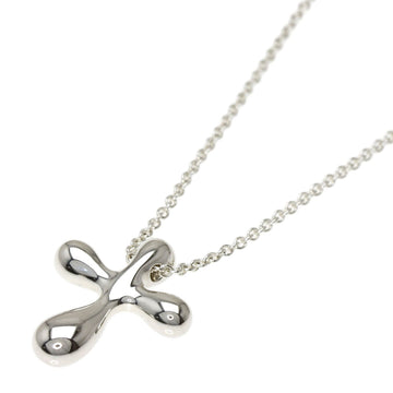 TIFFANY Small Cross Necklace Silver Ladies &Co.