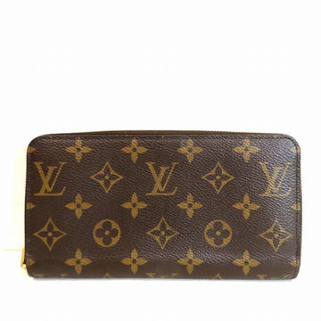 LOUIS VUITTON Monogram Zippy Wallet M41895 Long Ladies