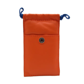 HERMES pillow phone case Orange Swift leather leather