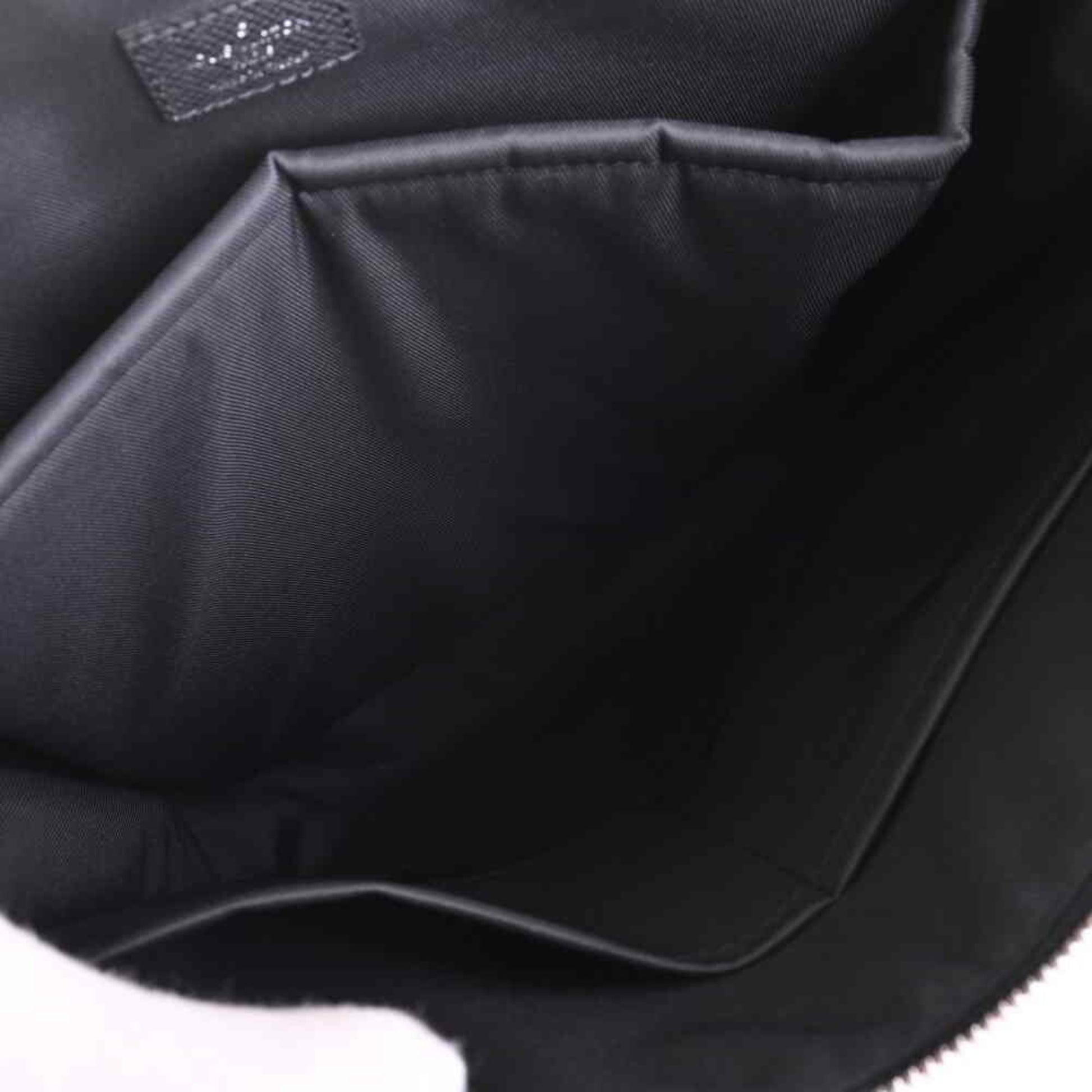 Louis Vuitton Vertical Tote Taiga Leather Black 214930155