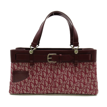 Dior Tote Bag Bordeaux system canvas