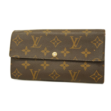 LOUIS VUITTONAuth  Monogram Portofeuil Sala Men,Women,Unisex Long Wallet