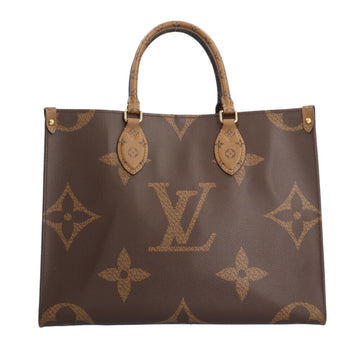 LOUIS VUITTON On the Go MM Monogram Giant Shoulder Bag Reverse M45321 Brown Unisex