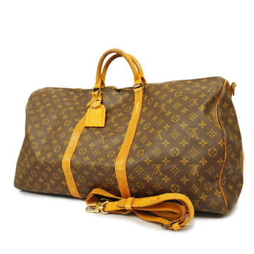 LOUIS VUITTONAuth  Monogram Keepall Bandouliere 60 M41412 Unisex Boston Bag