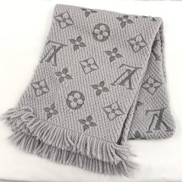 LOUIS VUITTON muffler gray M74742