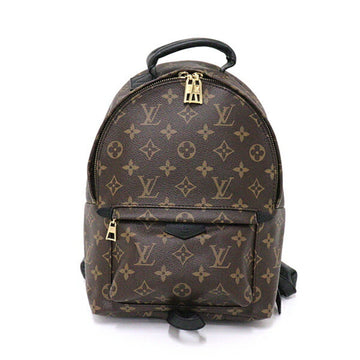 Louis Vuitton Palm Springs Backpack PM Medium Size Monogram Canvas/Leather Brown/Black M44871 Rucksack