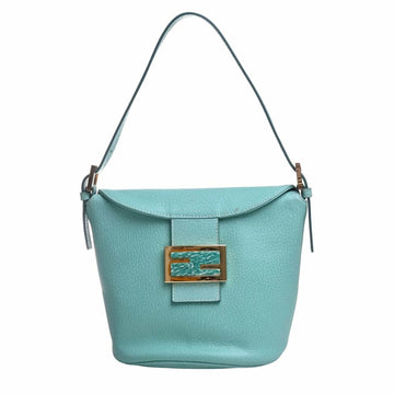 FENDI leather handbag 26765 green ladies