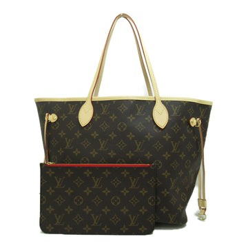 LOUIS VUITTON Neverfull MM Brown Cerise Monogram PVC coated canvas M41177