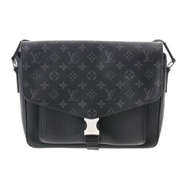 LOUIS VUITTON Taiga Rama Black M30746 Men's Monogram Eclipse Shoulder Bag