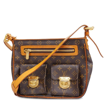 LOUIS VUITTON Shoulder Bag Monogram Hudson GM M40045 Brown Ladies