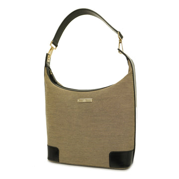 GUCCIAuth  Shoulder Bag 001 4204 Women's Canvas Shoulder Bag Beige,Black