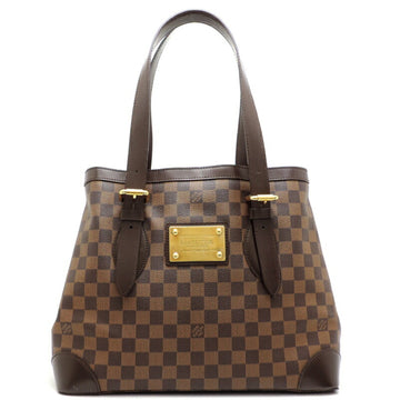 LOUIS VUITTON Hampstead MM Women's Tote Bag N51204 [] Damier Ebene [Brown]