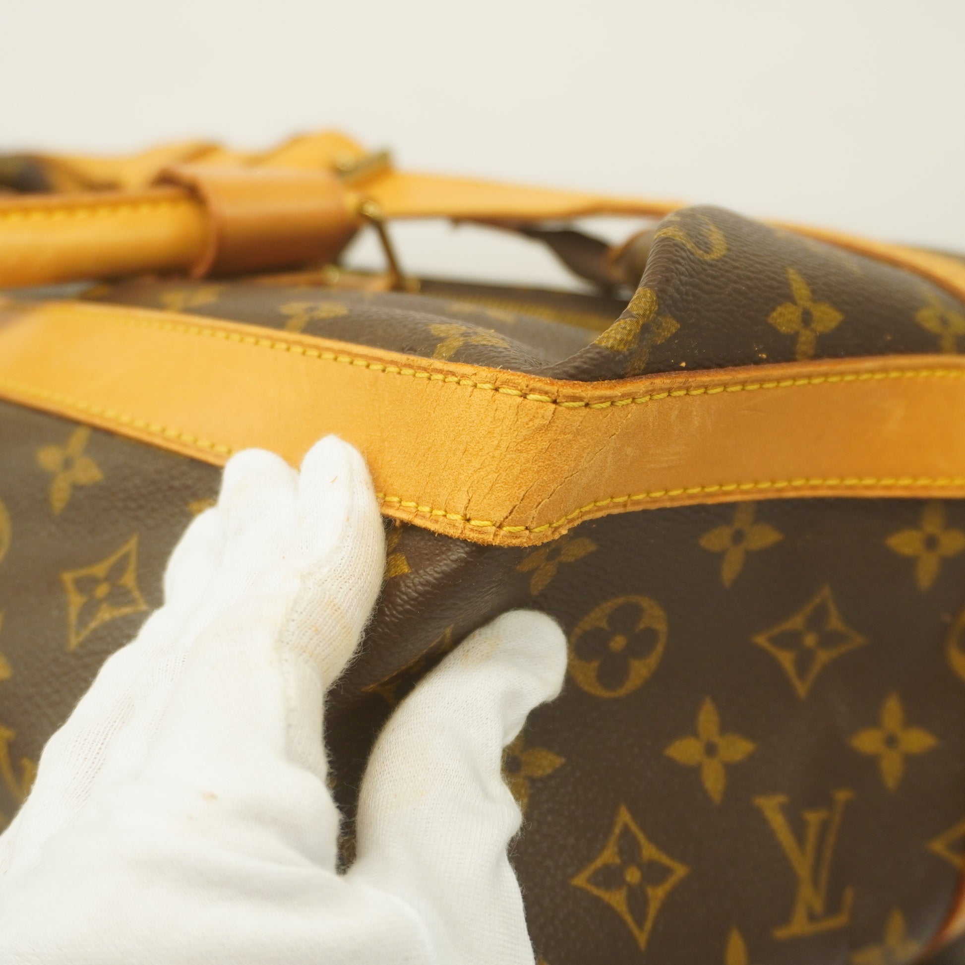 LOUIS VUITTON Monogram Cruiser Bag 45 Boston Bag M41138 LV Auth