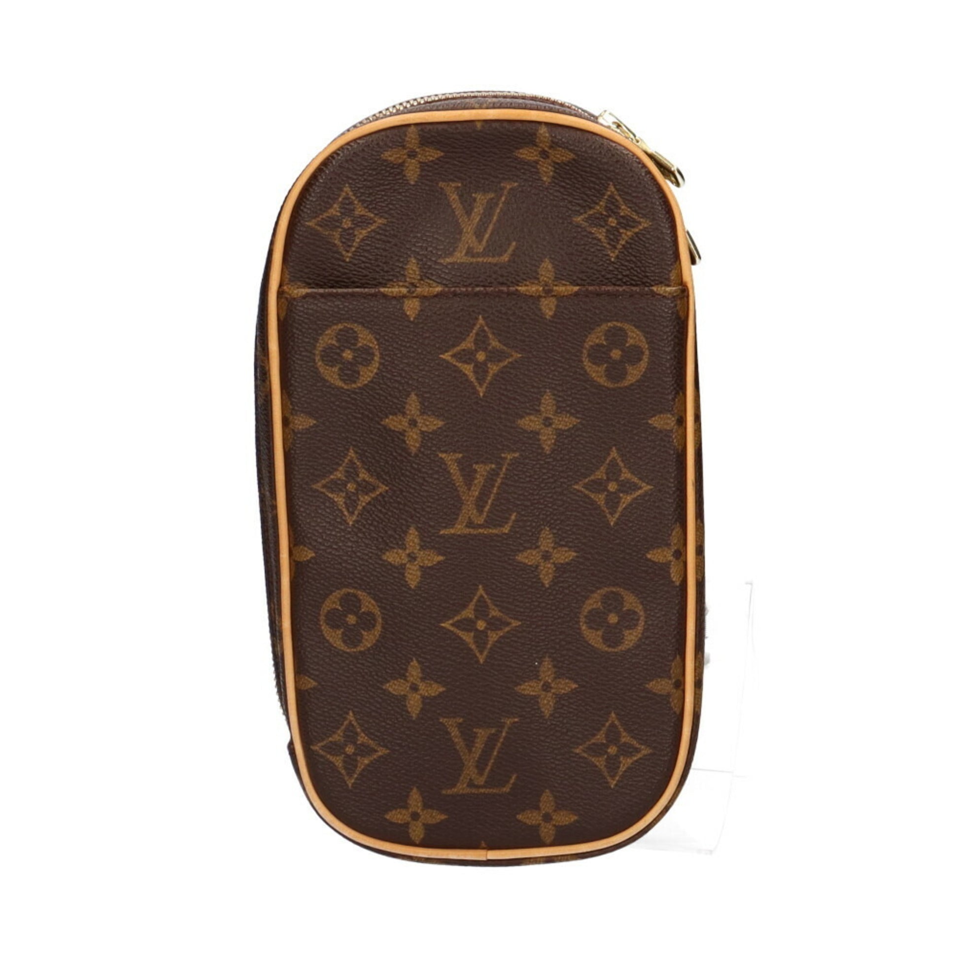 Auth Louis Vuitton Monogram Pochette Ganju M51870 Men,Women,Unisex