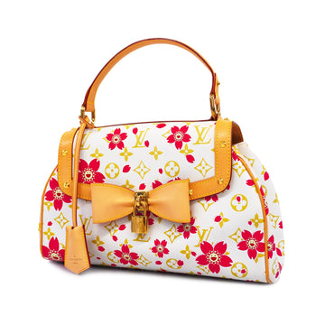 LOUIS VUITTON[3ba1045] Auth  Handbag Monogram Cherry Blossom Sack Retro PM M92014 Cher