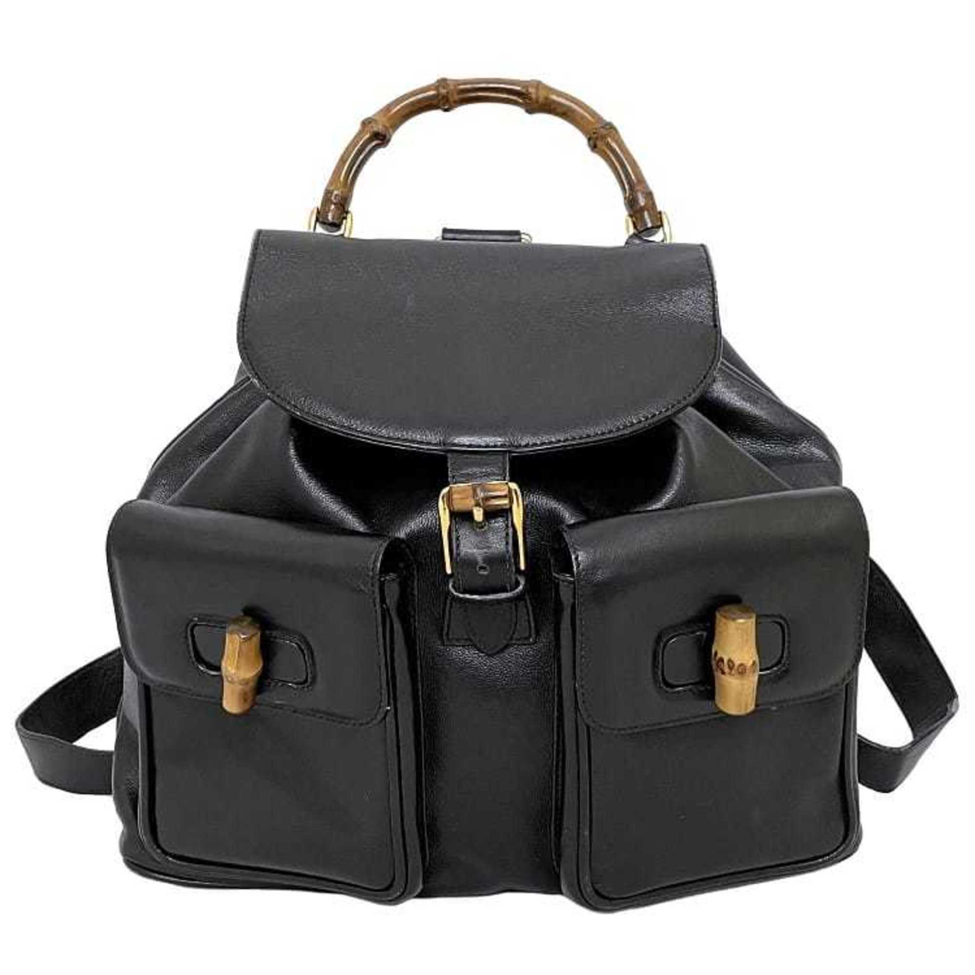 Gucci backpack women discount black