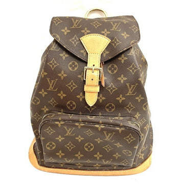 LOUIS VUITTON Monogram Montsouris GM M51135 Bag Backpack Unisex