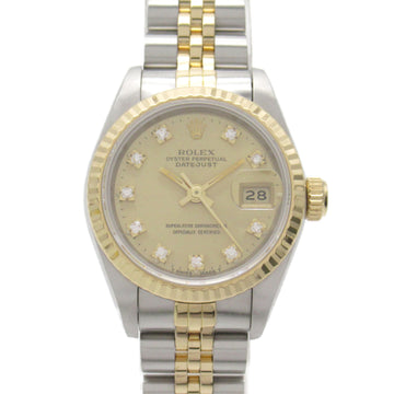 ROLEX Datejust 10P diamond L number Wrist Watch watch Wrist Watch 69173G Mechanical Automatic Gold K18 [Yellow Gold] 69173G