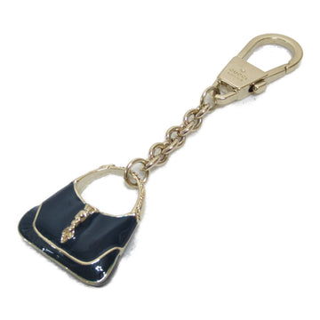 GUCCI key ring Navy metal