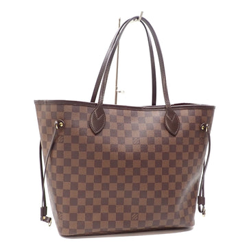 LOUIS VUITTON Tote Bag Damier Neverfull MM Women's N51105 Ebene Shoulder