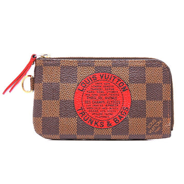 Louis Vuitton T&B Pochette Cle Ladies' Men's Accessories N61742 Damier Damier/Brown