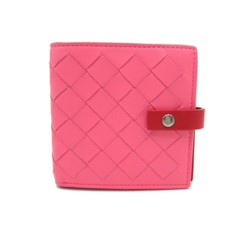 BOTTEGA VENETA wallet Pink Red leather