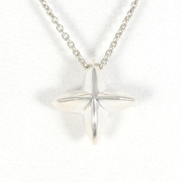 TIFFANY Sirius star silver necklace total weight about 3.6g 40cm jewelry