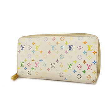 LOUIS VUITTONAuth  Monogram Multicolore Zippy Wallet M60241 Women's Long Wallet