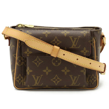 LOUIS VUITTON Monogram Vivacite PM Shoulder Bag Pochette M51165